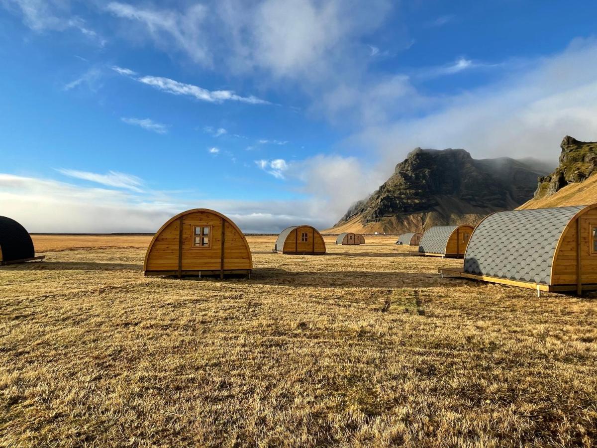 Starlight Camping Pods Hvolsvöllur المظهر الخارجي الصورة