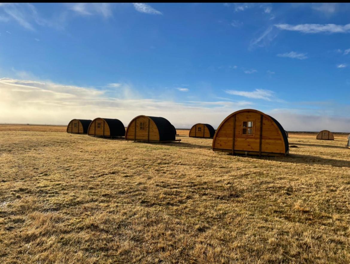 Starlight Camping Pods Hvolsvöllur المظهر الخارجي الصورة